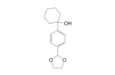 2-[4-(1-Hydroxycyclohexyl)phenyl]-1,3-dioxolane