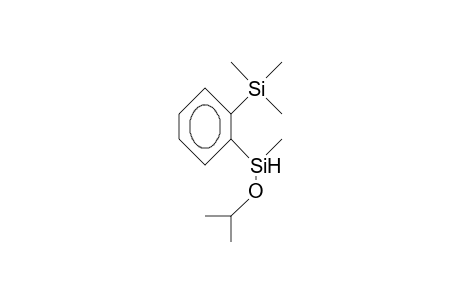 1-(Isopropyloxy-methyl-silyl)-2-trimethylsilyl-benzene