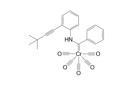 { [(2-(t-Butylethynyl)phenylamino]phenylcarbene}pentacarbonyl chromium (0)