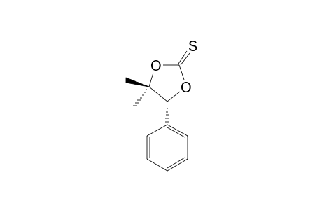 4,4-DIMETHYL-5-PHENYL-1,3-DIOXOLAN-2-THION