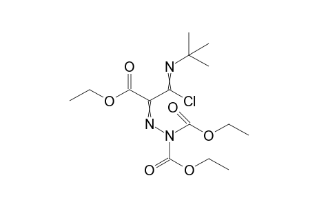Diethyl 2-{2-Chloro-2-[ (1,1-dimethylethyl)imino]-1-(ethoxycarbonyl)ethylidene}hydrazine-1,1-dicarboxylate
