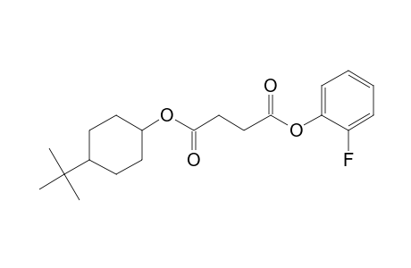 Succinic acid, 2-fluorophenyl trans-4-tert-butylcyclohexyl ester