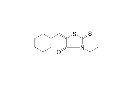 (5E)-5-(3-cyclohexen-1-ylmethylene)-3-ethyl-2-thioxo-1,3-thiazolidin-4-one