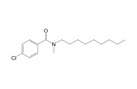 Benzamide, 4-chloro-N-methyl-N-nonyl-