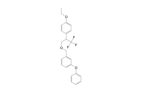 2-(4-Ethoxyphenyl)-3,3,3-trifluoro-1-(3-phenoxybenzyl)oxypropene