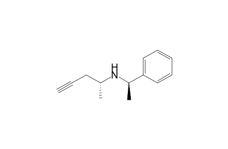 (R,R)-N-(1-Methyl-3-butynyl)-N-(1-phenylethyl)amine