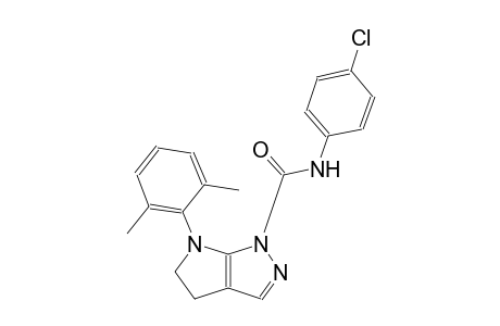 4H-Pyrrolo[2,3-c]pyrazole-1-carboxamide, 6-(2,6-dimethylphenyl)-5,6-dihydro-N-(4-chlorophenyl)-
