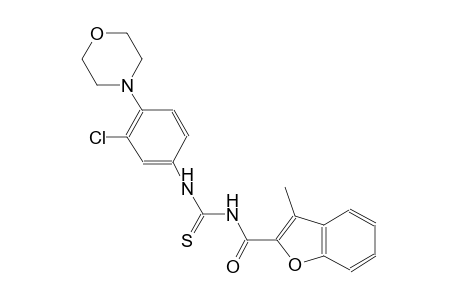 thiourea, N-[3-chloro-4-(4-morpholinyl)phenyl]-N'-[(3-methyl-2-benzofuranyl)carbonyl]-