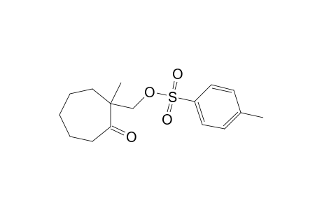(1-methyl-2-oxidanylidene-cycloheptyl)methyl 4-methylbenzenesulfonate