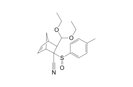 3-(Diethoxymethyl)-2-[(4-methylphenyl)sulfinyl]bicyclo[2.2.1]hept-5-ene-2-carbonitrile