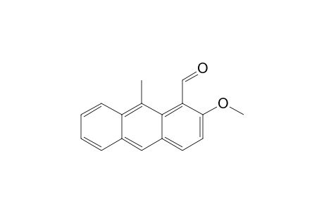 2-Methoxy-9-methyl-1-anthracenecarboxaldehyde