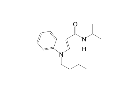 1-Butyl-N-(propan-2-yl)-1H-indole-3-carboxamide