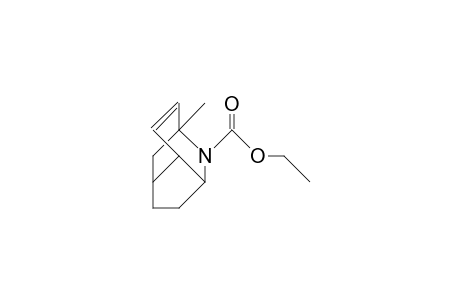 N-Ethoxycarbonyl-1-methyl-2-aza-tricyclo(4.3.1.0/3,7/)dec-8-ene