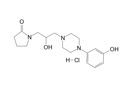 1-{2-Hydroxy-3-[4-(3-hydroxyphenyl)piperazin-1-yl]-propyl}-pyrrolidin-2-one dihydrochloride