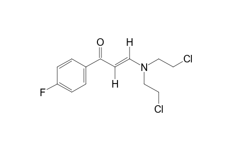 trans-3-[bis(2-chloroethyl)amino]-4'-fluoroacrylophenone
