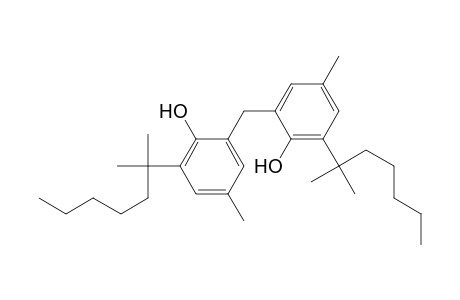 2-(1,1-dimethylhexyl)-6-[3-(1,1-dimethylhexyl)-2-hydroxy-5-methyl-benzyl]-4-methyl-phenol