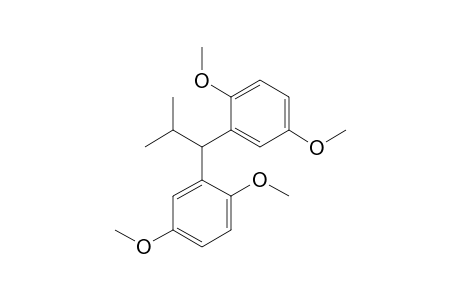 2-[1-(2,5-dimethoxyphenyl)-2-methyl-propyl]-1,4-dimethoxy-benzene