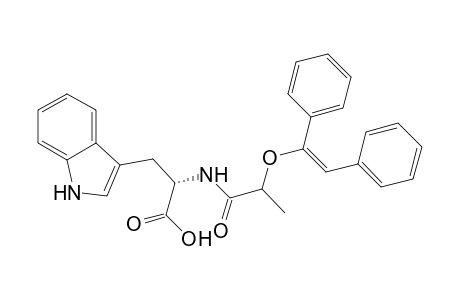 N-1-[(E)-stilbenyloxy]ethylcarbonyltryptophan