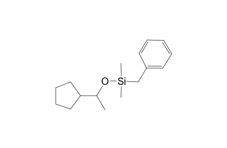 1-Cyclopentylethanol, benzyldimethylsilyl ether