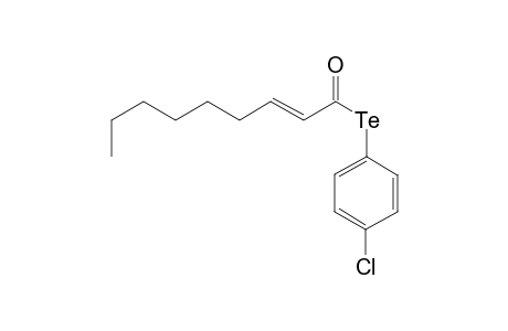 p-Chlorophenyl non-2-en-telluroloate