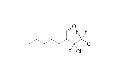 2-(1,2-Dichloro-1,2,2-trifluoroethyl)heptanal