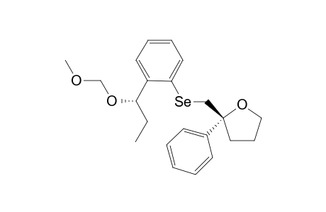 (R)-2-Phenyl-2-[1-[2-((S)-1-methoxymethoxypropyl)phenylselenyl}methyl]tetrahydrofuran