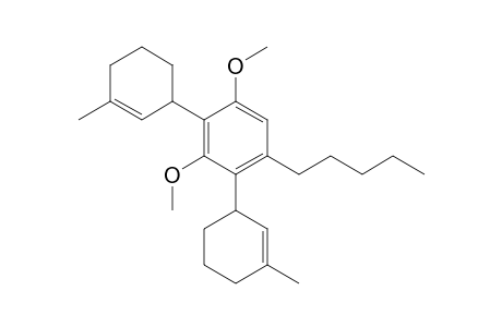 2,4-Bis(3-methyl-2-cyclohexen-1-yl)-1,3-dimethylolivetol
