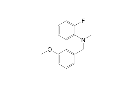 2-Fluoro-N-(3-methoxybenzyl)-N-methylaniline
