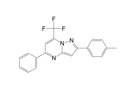 2-PARA-METHYLPHENYL-5-PHENYL-7-TRIFLUOROMETHYL-PYRAZOLO-[1,5-A]-PYRIMIDINE