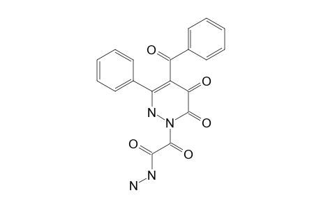 (4-BENZOYL-5,6-DIOXO-3-PHENYL-5,6-DIHYDRO-2H-PYRIDAZINE-1-YL)-OXO-ACETIC-ACID-HYDRAZIDE