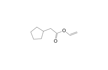 Cyclopentaneacetic acid, ethenyl ester