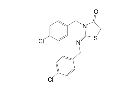 3-(4-Chlorobenzyl)-2-(4-chlorobenzylimino)thiazolidin-4-one