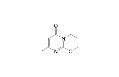 3-Ethyl-2-methoxy-6-methyl-4-pyrimidinone