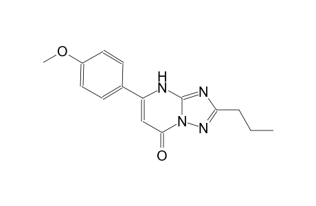 5-(4-methoxyphenyl)-2-propyl[1,2,4]triazolo[1,5-a]pyrimidin-7(4H)-one