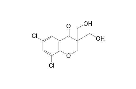 3,3-bis(hydroxymethyl)-6,8-dichloro-4-chromanone