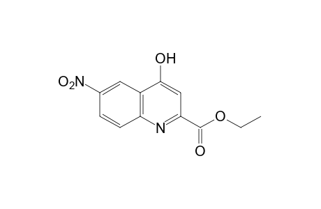 4-hydroxy-6-nitroquinaldic acid, ethyl ester