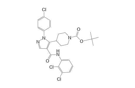 1-piperidinecarboxylic acid, 4-[1-(4-chlorophenyl)-4-[[(2,3-dichlorophenyl)amino]carbonyl]-1H-pyrazol-5-yl]-, 1,1-dimethylethyl ester