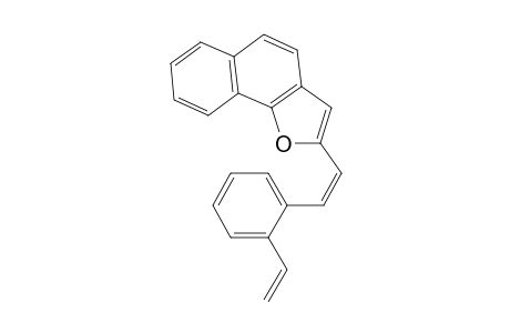 CIS-2-[2-(2-VINYLPHENYL)-ETHENYL]-NAPHTHO-[1,2-B]-FURAN;CIS