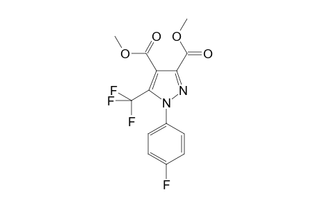 3,4-Dimethyl 1-(4-fluorophenyl)-5-(trifluoromethyl)pyrazole-3,4-dicarboxylate