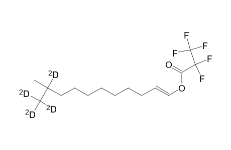 10-deuterio-10-(trideuteriomethyl)undec-1-enyl pentafluoropropionate