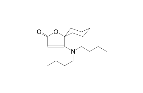 1-oxaspiro[4.5]dec-3-en-2-one, 4-(dibutylamino)-