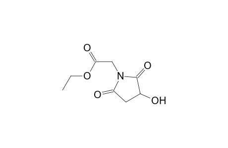 1-Pyrrolidineacetic acid, 3-hydroxy-2,5-dioxo-, ethyl ester, (R)-