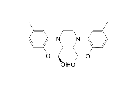4,4'-(1,2)Ethanediylbis(3,4-)dihydro-2H-benzo[1,4]oxazin-6-methyl-2-ol