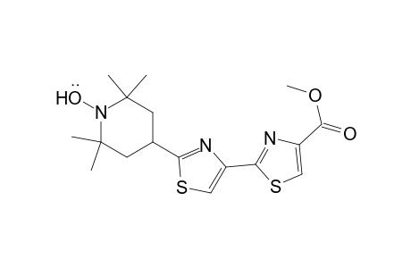 1-Piperidinyloxy, 4-[4-(methoxycarbonyl)[2,4'-bithiazol]-2'-yl]-2,2,6,6-tetramethyl-