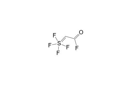 Sulfur, tetrafluoro(2-fluoro-2-oxoethylidene)-