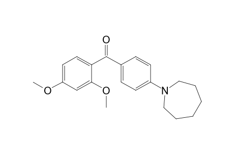 [4-(Azepan-1-yl)phenyl](2,4-dimethoxyphenyl)methanone