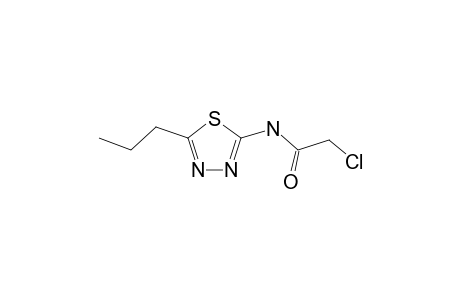 2-Chloro-N-(5-propyl-1,3,4-thiadiazol-2-yl)acetamide