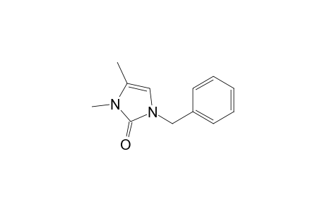 2H-Imidazol-2-one, 1,3-dihydro-3,4-dimethyl-1-(phenylmethyl)-