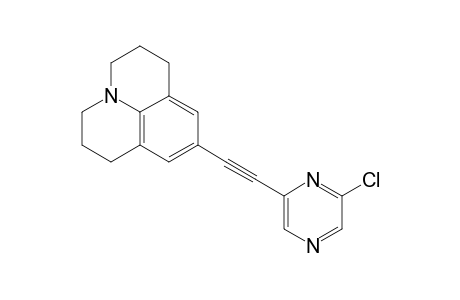 2-Chloro-6-[2-(9-julolidinyl)ethynyl]pyrazine