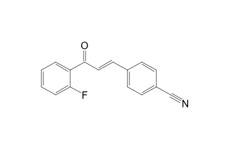 4-[(E)-3-(2-fluorophenyl)-3-keto-prop-1-enyl]benzonitrile